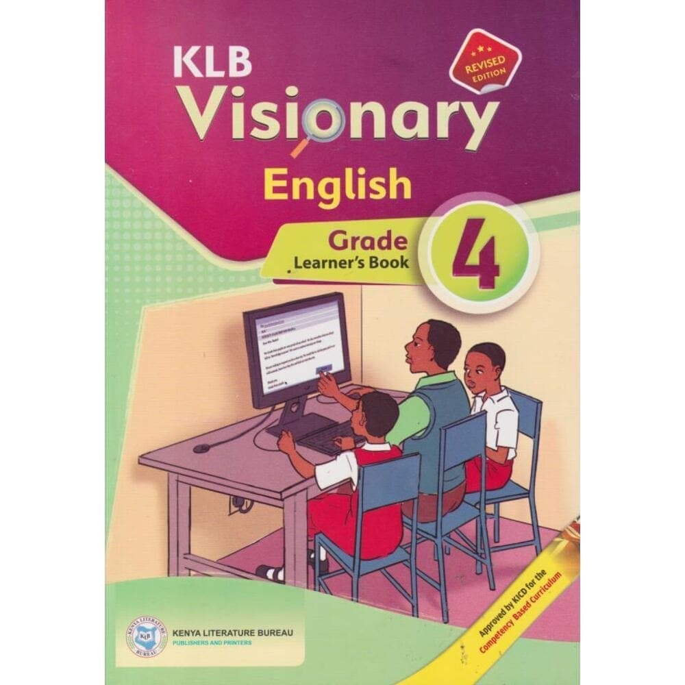 Book cover for KLB Visionary English GD4 (Rtd)